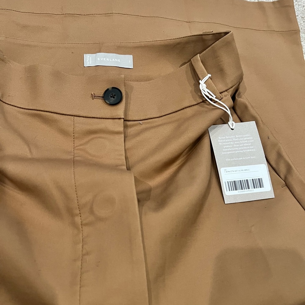 Everlane Cotton A-line Skirt - Picture 6 of 7